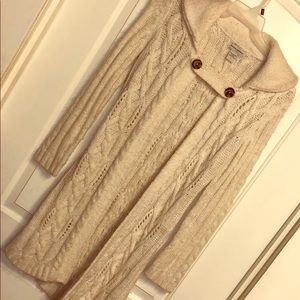 Banana Republic cream duster